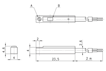 Магнитные датчики положения. Серия CSB-D-220