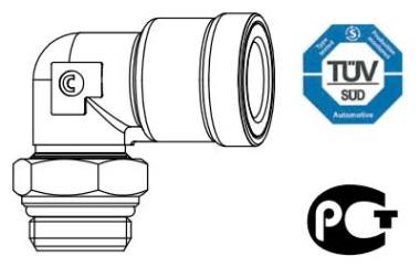 Camozzi. Тормозной фитинг. Модели D2022
